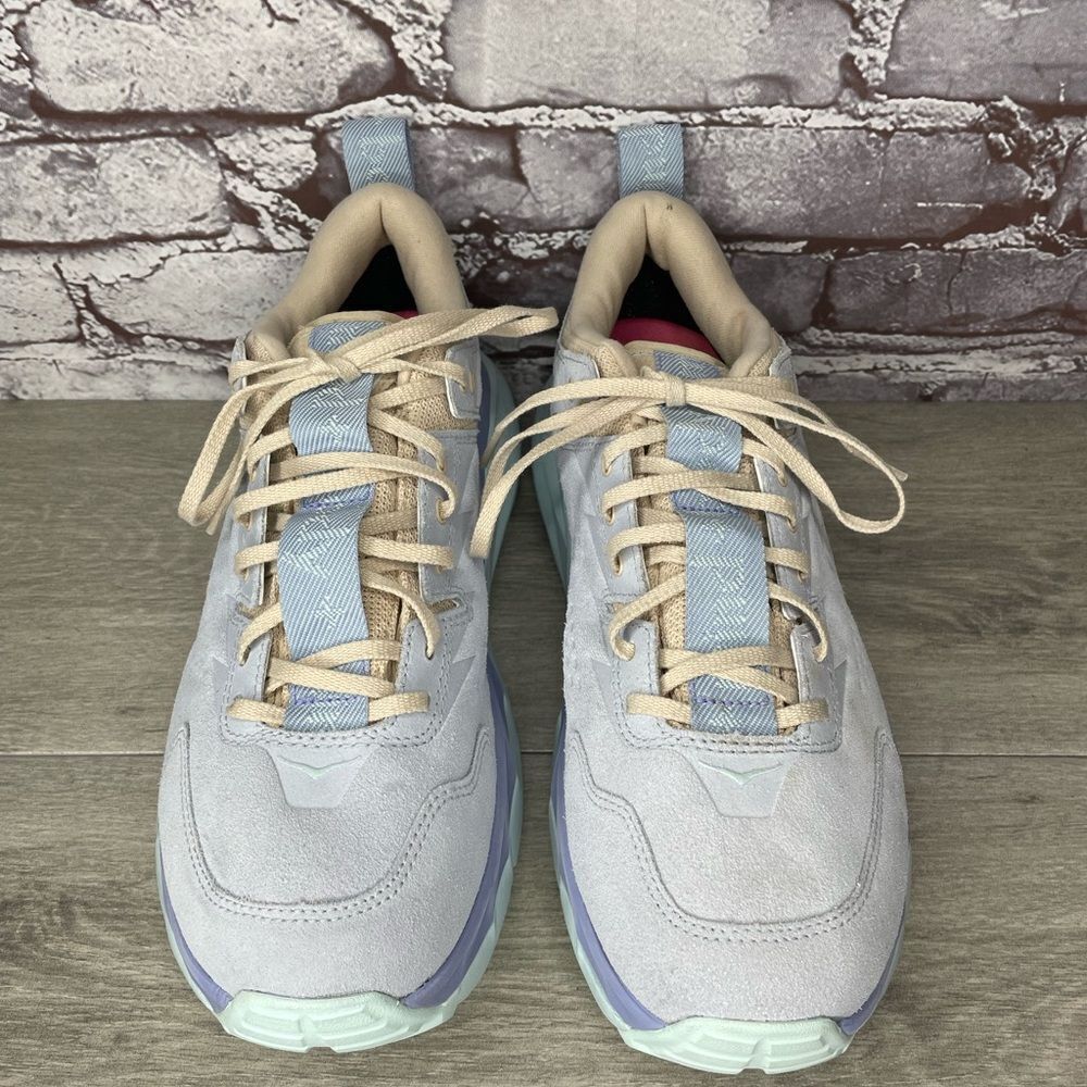 Hoka One One Kaha Low GORE-TEX Arctic Ice Purple Gym Shoes Men 11M US/45 1/3EU - Picture 8 of 16